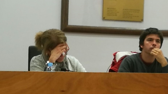 Susana Casta, a la darrera junta de veïns de l'EMD de Valldoreix