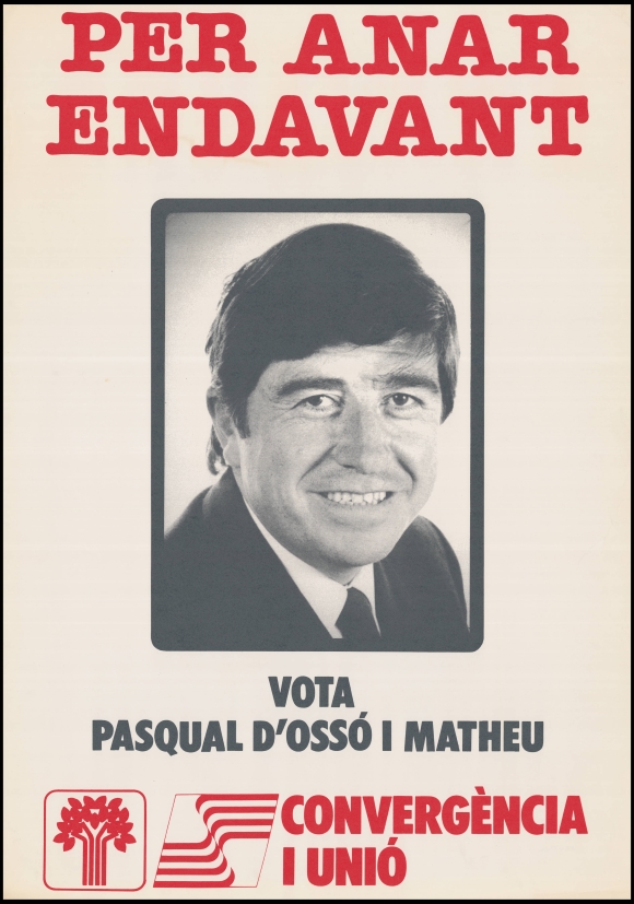 Cartell de d'Oss com a alcaldable / Foto: CEDOC