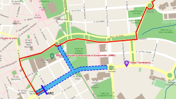 Afectacions volta ciclista