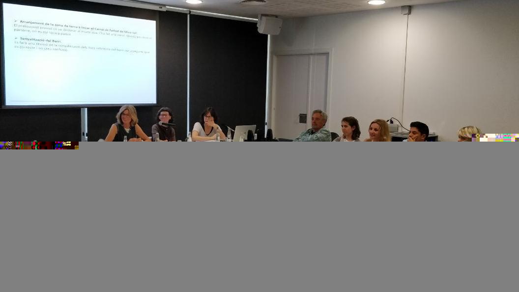 El consell de barri té lloc al Casal Mira-sol