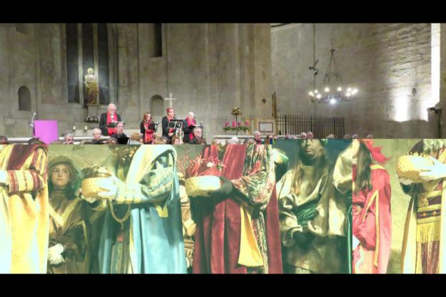 L'església del Monestir s'ha omplert de música amb el concert 'Nadal a casa' / Foto: Cugat.cat L'església del Monestir s'ha omplert de música amb el concert 'Nadal a casa' / Foto: Cugat.cat