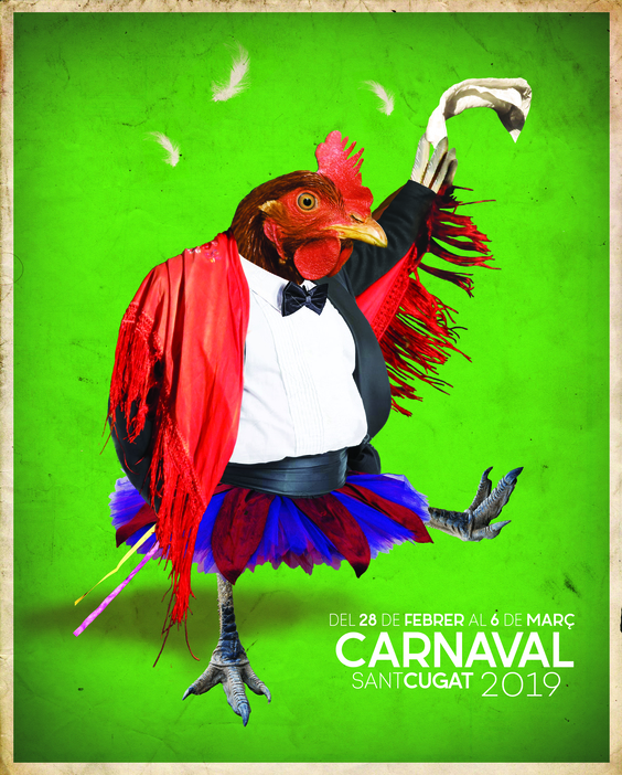 El cartell és obra de Marc Hosta / Foto: Comissió de Carnaval El cartell és obra de Marc Hosta / Foto: Comissió de Carnaval