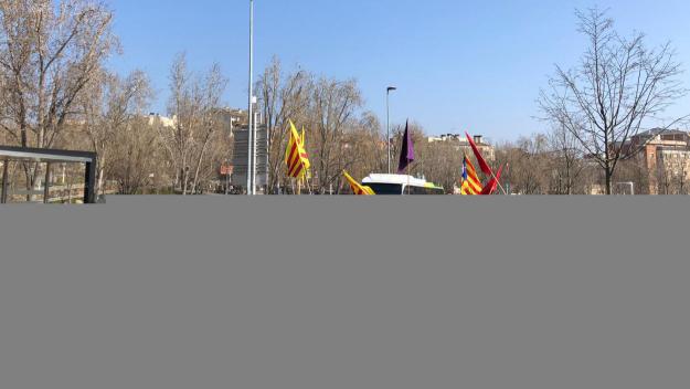 La manifestaci al pas per la Rambla del Celler / Foto: Cugat.cat