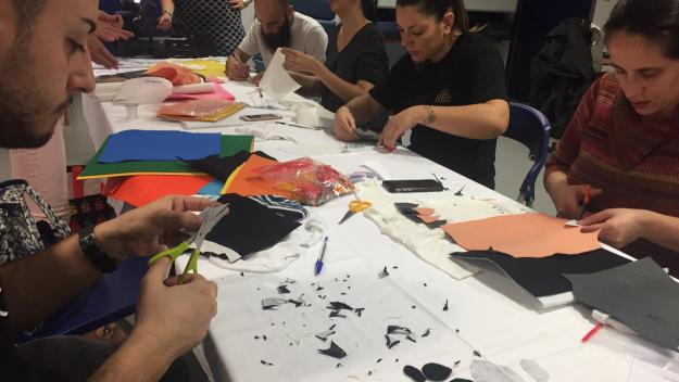 El taller per als pares / Foto: HUGC El taller per als pares / Foto: HUGC
