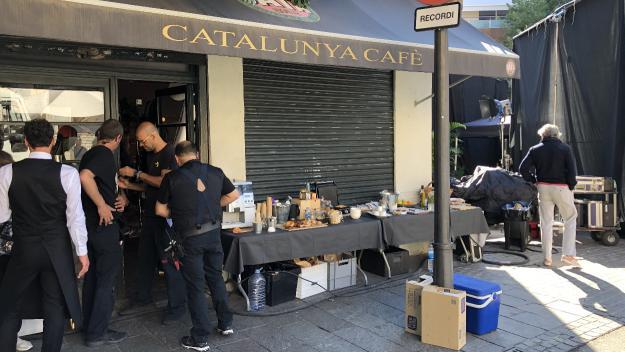 Preparaci de l'escenari / Foto: Cugat Mdia