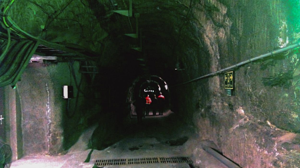 Imatge de l'interior del tnel / Foto: Bikevidrera