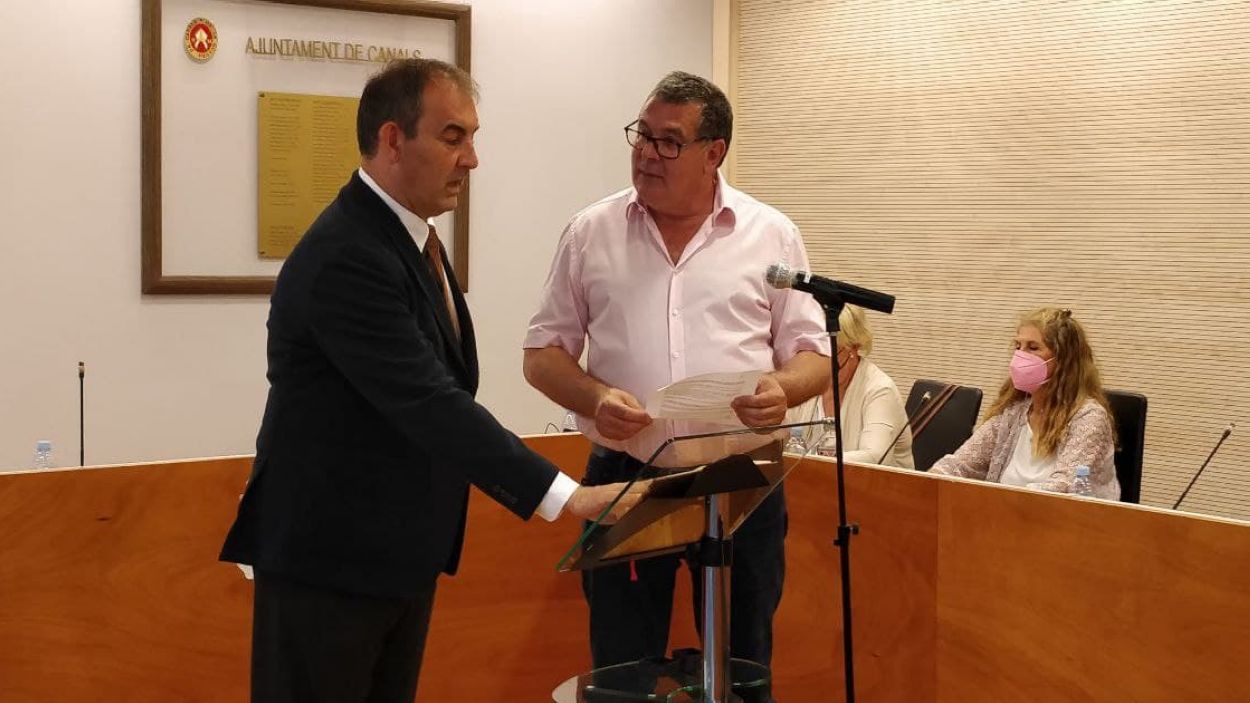 Moment de la presa de possessió / Foto: Cugat Mèdia
