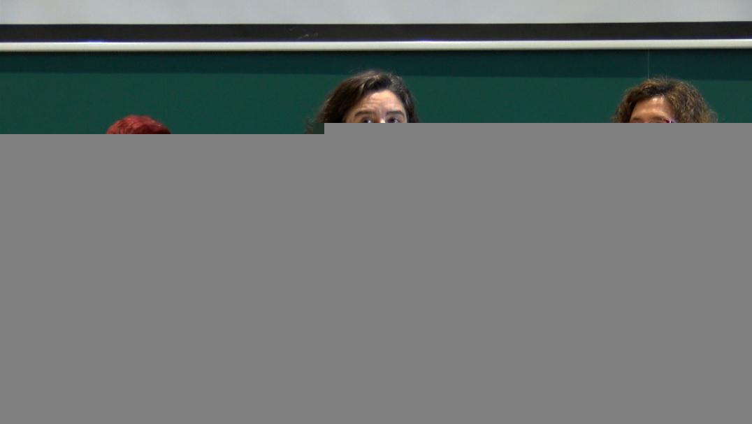 Irantzu Varela durant la conferència