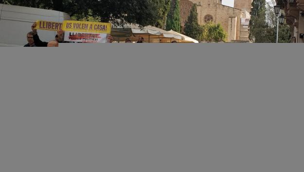 La protesta s'ha repartit per diversos punts de la ciutat / Foto: Cugat Mèdia