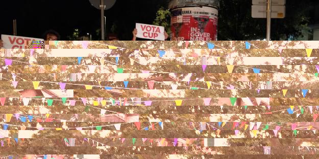 Els cupaires s'han citat al passeig de Francesc Macià per engegar la seva primera campanya a les estatals / Foto: Cugat Mèdia