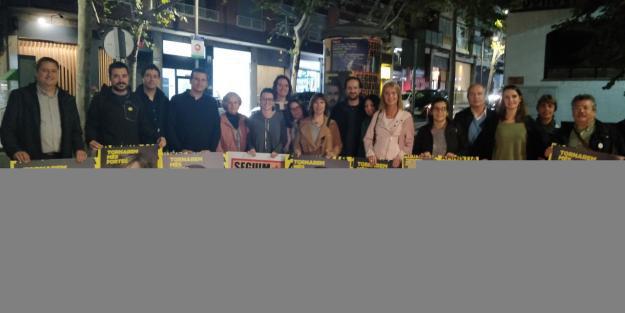Els republicans han engegat la campanya a tocar de La Unió / Foto: Cugat Mèdia
