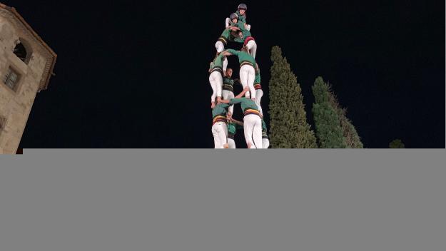 4 de 8 dels Castellers de Sant Cugat / Foto: Cugat Mèdia