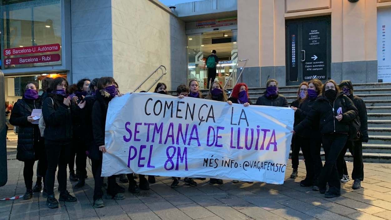 Comença la 'setmana de lluita' pel Dia de la Dona / Foto: Cugat Mèdia