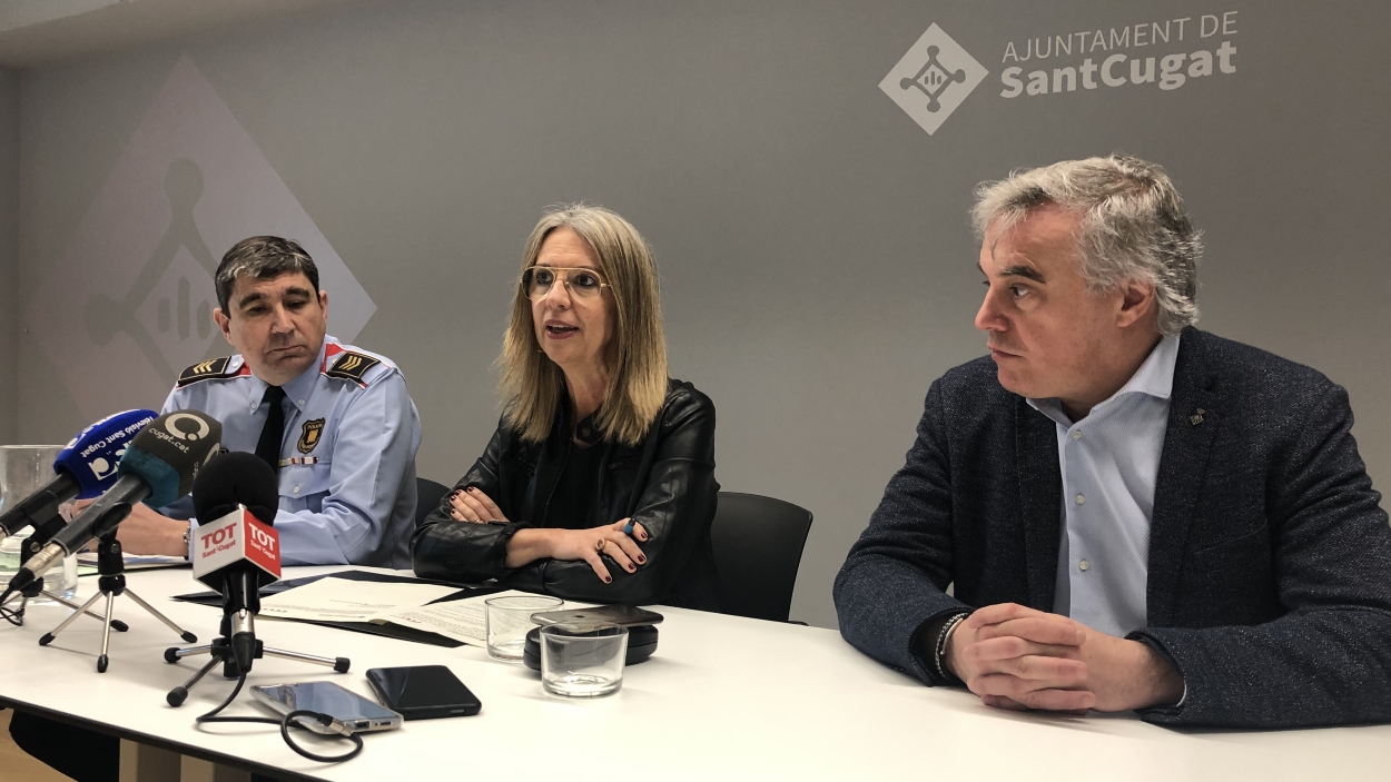Manel Rodríguez, Mireia Ingla i Francesc Carol / Foto: Cugat Mèdia
