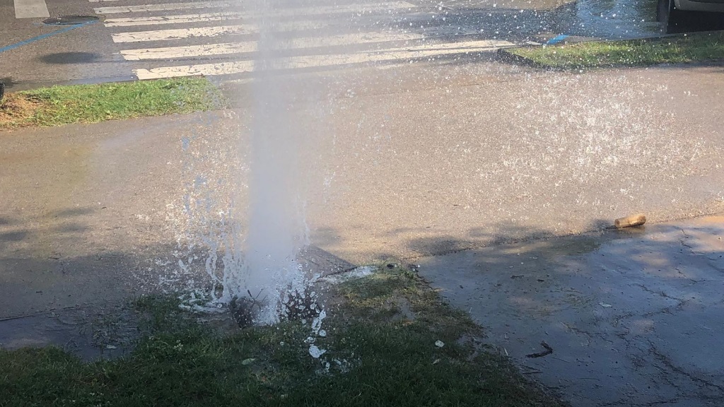 Imatge de la fuita / Foto: Cugat Mèdia