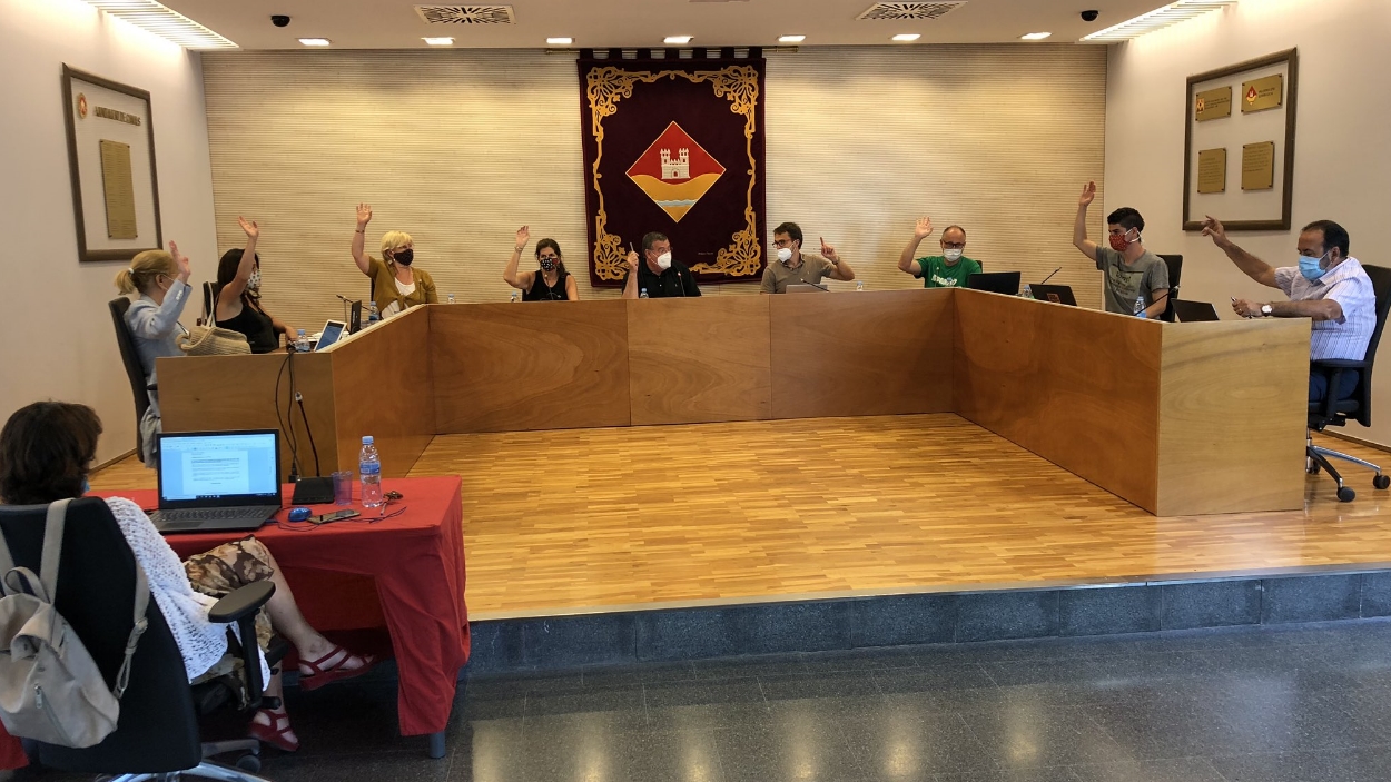 La moció sobre l'avinguda Baixador s'ha aprovat per unanimitat / Foto: EMD Valldoreix