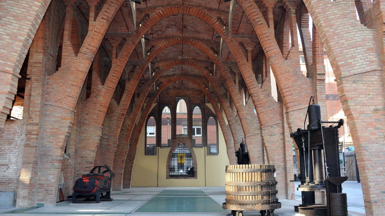 El Celler modernista recorda el passat vitivinícola de la ciutat / Foto: Localpres