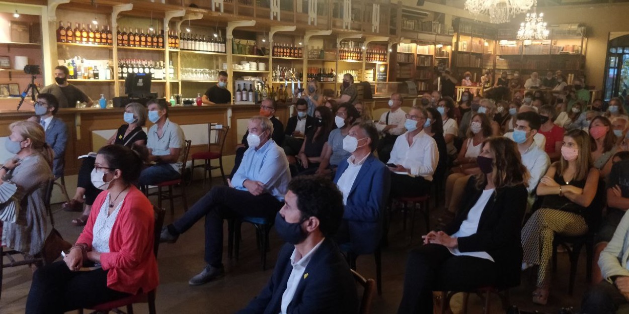 La presentació ha tingut lloc a la sala El Siglo / Foto: Cugat Mèdia